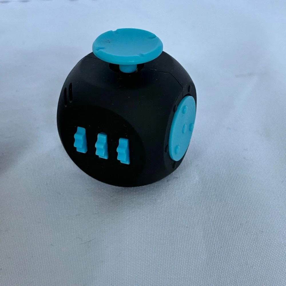 PILPOC theFube Fidget Cube Stress Anxiety Relief Sensory Toy Case Focus Tactile